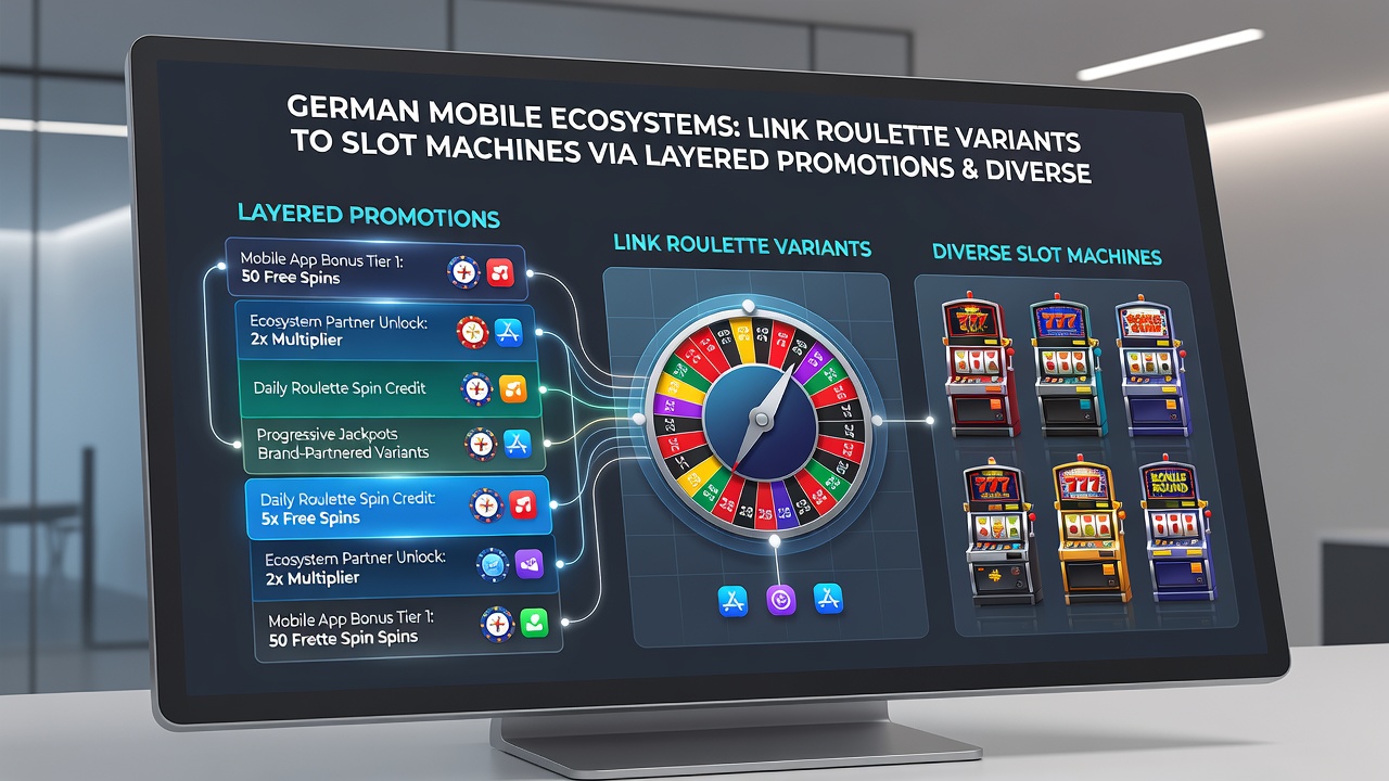 Darstellung diverser Transaktionswege und Promotionsebenen in deutschen mobilen Casino-Apps
