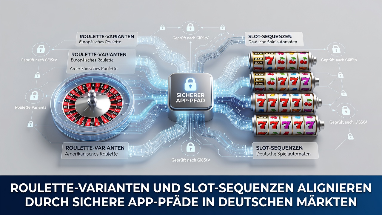 Secure app pathways linking roulette and slots in German markets