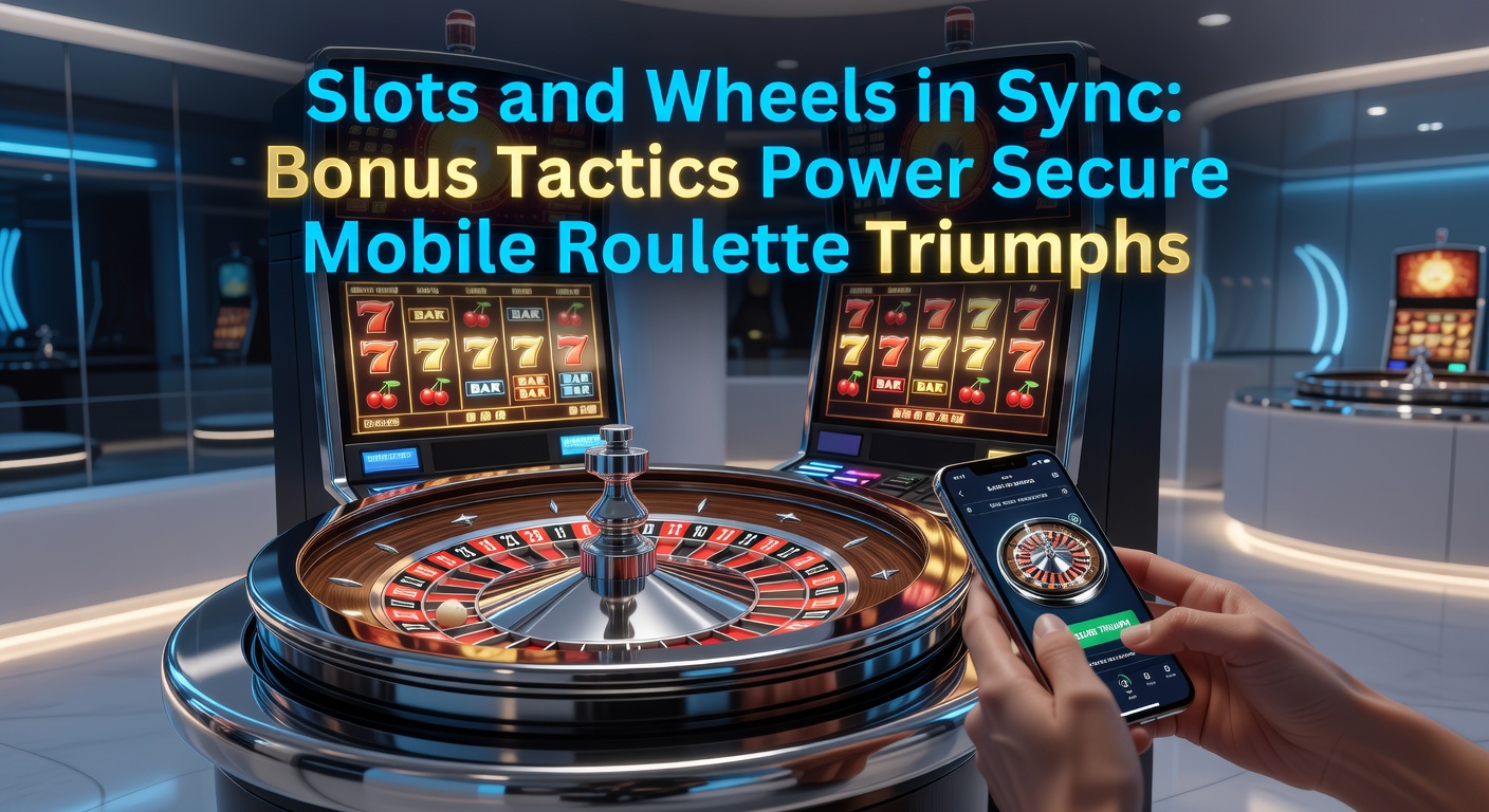 Mobile-Roulette-Session mit synchronisierten Slot-Boni auf Smartphone-Bildschirm, das rote und schwarze Zahlen sowie glänzende Frucht-Symbole zeigt